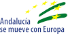 Logo Andalucía se mueve con Europa